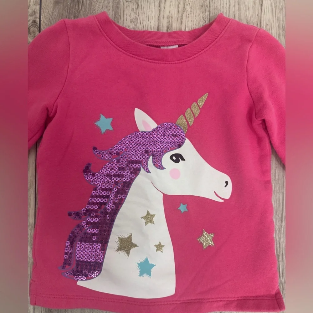 Carter's Pink Unicorn Sweatshirt for Kids